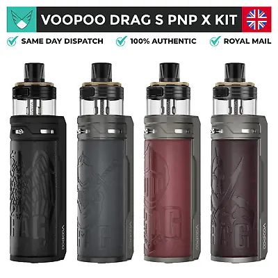 £34.99 • Buy VooPoo Drag S PnP-X Kit 60W Pod Starter Kit