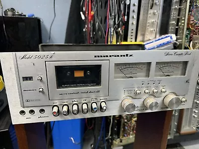 Marantz 5025B Cassette Deck As Is For Parts Or Repairs Only  • $229