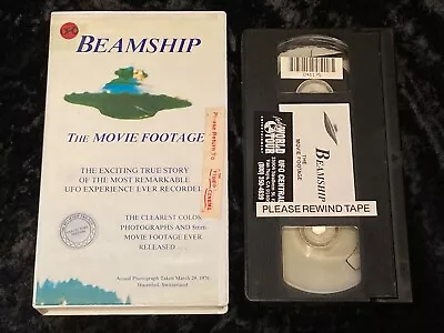 Beamship-The Movie Footage (VHS 1987) Rare 1st UFO Central Clamshell Conspiracy • $50