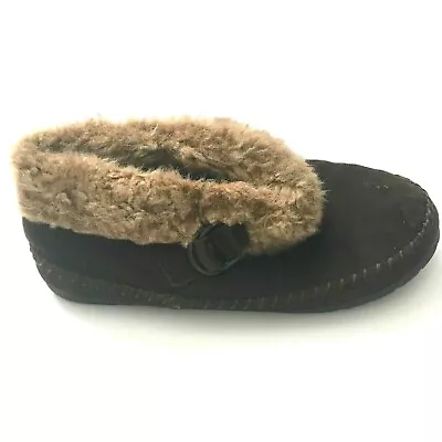 Merona Slippers Womens Size 5 Brown Slip On Casual Comfort Shoes • $14