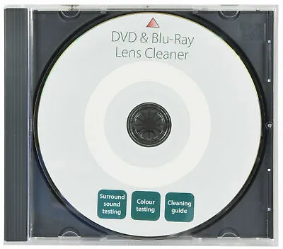 Laser Lens Cleaner Cleaning Kit For PS3 XBOX 360 BLU RAY DVD PLAYER CD DISC NEW • £7.99