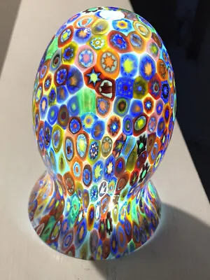 Murano Millefiori Hand Blown Glass  Lamp Shade Replacements *Sold Each • $698