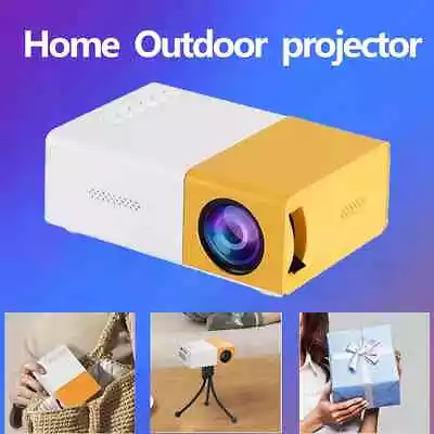 Mini Projector LED HD 1080P WIFI Home Cinema Portable Home Theater Projector • $23.99
