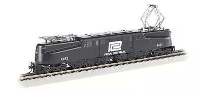 Bachmann 65305 HO Scale GG1 Electric DCC Sound Penn Central Black #4853 • $222.62