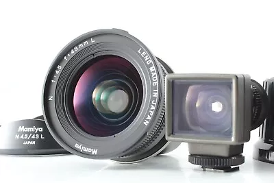 [MINT / Finder Hood] Mamiya N 43mm F/4.5 L Lens For Mamiya 7 II From JAPAN • $1249.90