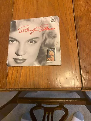 Marilyn Monroe Stamp Folio Sealed • $1.99