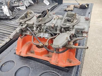 Mopar 71 440 6 Pack Six Pack Setup Oem Good Condition • $3200