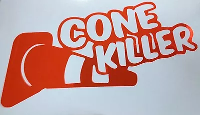 Cone Killer Autocross Macbook Sticker Decal Car Vinyl JDM Illest IPad Stance  • $2.15