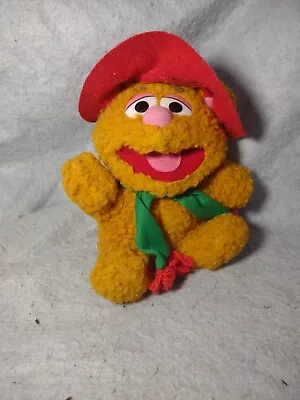 Vintage 1988 Muppet Babies McDonalds Plush Baby Fozzie Christmas Bear • $20