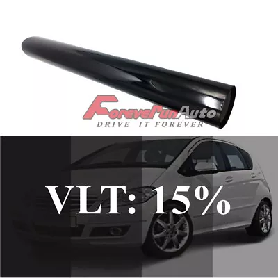 $44.99 • Buy New  20 X100FT 15% Dark Shade 2Ply Window Tint Film Roll 15%