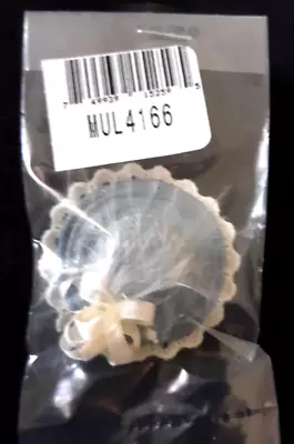 Vintage Dollhouse Miniature Blue Straw Easter Hat - MUL4166 - NOS • $7.99