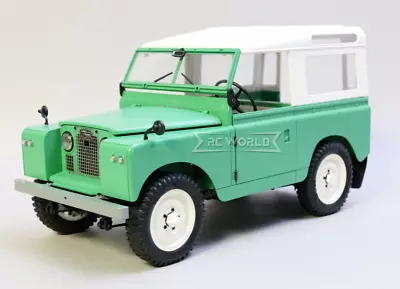 RC 1/12 LAND ROVER Series II Truck 4X4 *RTR* -GREEN- • $199.99