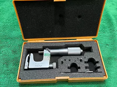 Mitutoyo Micrometer #117-107 0-1  Made In Japan Multi Anvil • $70