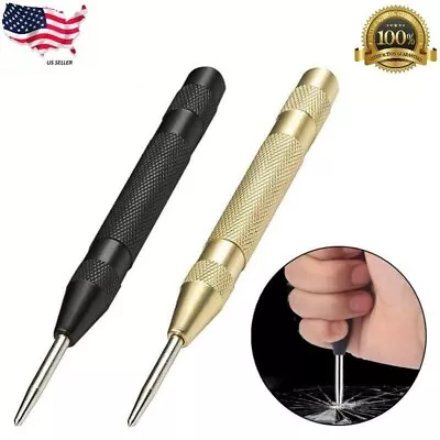 1PC Automatic Center Punch Strikes Surface Hammer Spring Loaded Window Breaker • $4.49