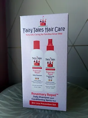 Fairy Tales Hair Care ROSEMARY LICE PREVENTION Shampoo + Condition Spray • $22