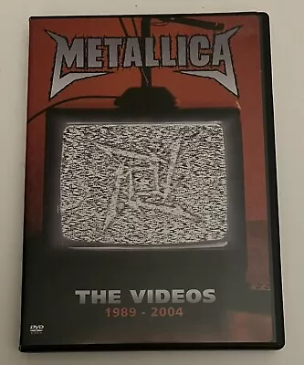 Metallica - The Videos 1989-2004 [DVD] Very Good With The Insert • $5