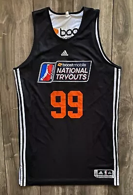 Adidas NBA G D-League National Tryouts Team Issued Game Worn Basketball Jersey • $49.99