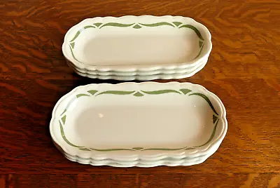 6 Vintage WALLACE Restaurant Ware China Banana Split Relish Side Veggie Dish USA • $48