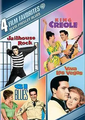 4 Film Favorites: :Elvis Presley Blues: G.I. Blues/ King Creole/ Jailhouse Rock/ • $10