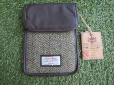 The British Bag Company - Harris Tweed Ipad Mini Case - Brand New - Brown/Green • £17.99