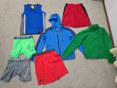 $50 • Buy Lot Branded Boys Clothing Pants/jumpers  Nike, Adidas, Under Armour, Kathmandu
