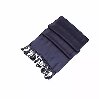 Women Muslim Pashmina Scarf 100% Viscose Plain Wrap Shawl Stole 200g TOP QUALITY • £4.99