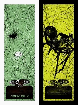 Gremlins 2 The New Batch Glow In Dark Horror Qfschris Movie Print Poster Mondo • $179.99
