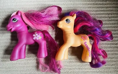 Vintage 2007 G3 My Little Pony Lot Of 2 Cherry Blossom & Scootaloo • $5