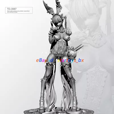 85mmH Bunny Female Unpainted Resin Model Kit Unassembled Garage Kit Figure GK • $50.05