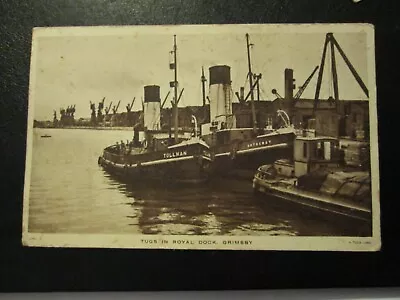 £1.99 • Buy Postcard Of Tugs In Royal Dock, Grimsby (Unposted Tuck's)