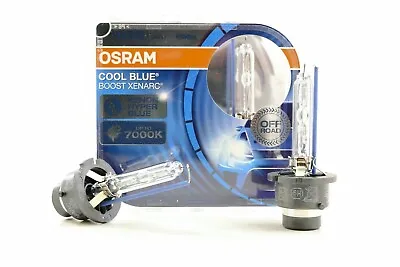 $169.99 • Buy Genuine Osram COOL BLUE BOOST (CBB) 7000K D2S Xenon Bulbs Brand New Duo Box