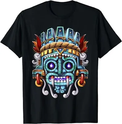 NEW LIMITED Aztec God Tlaloc Mayan Mythology Deity Mexican T-Shirt Size S-5XL • $15.99