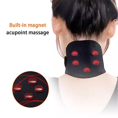 Magnetic Self-heating Neck Brace Support Tourm*Infrared Therapy Pain Relief • $8.91