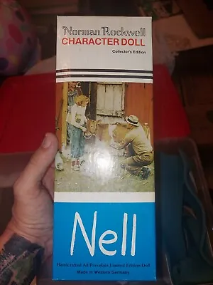 $35 • Buy Norman Rockwell Character Doll Collector's Edition Nell & Cow