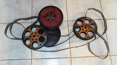 34  Long Movie Reel & Film 3d Metal Wall Art Sculpture  great For Home Theater! • $62.95