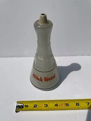 Clambroth Glass Witch Hazel Bottle W/Stopper Barber 7.5  • $26