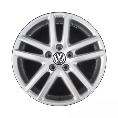 Volkswagen 17  Powder Coat Silver OEM Rim Wheel 69845 3C0601025TQQ9 • $199