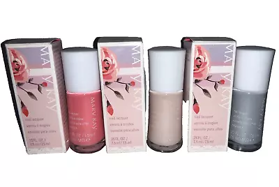 Mary Kay Nail Lacquer Polish CORAL BLOSSOM PINK MAGNOLIA & SWEET LILAC NEW • $16.95