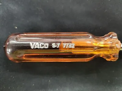 $10.99 • Buy Qty 1 Klein / Vaco S-7 7/32 Hollow Shaft Nutdriver New Hex Nos Made In Usa