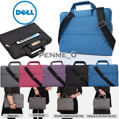 £15.99 • Buy For Dell XPS Inspiron Latitude Laptop Notebook Sleeve Case Handbag Shoulder Bag