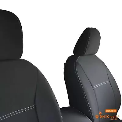 Fit Nissan Navara NP300 D23 (May15-Now) Full-back FRONT Neoprene Seat Covers • $359