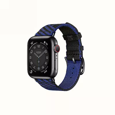 $13.99 • Buy Nylon Sport Leather Band Strap For Apple Watch Series SE 5 4 3 2 1 44 40 42 38ＭＭ