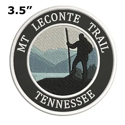Mt. Leconte Trail Tennessee Patch Embroidered Iron-On Applique Nature Souvenir • $5.50