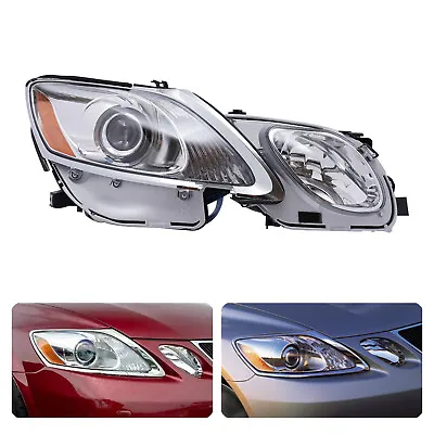 Pair Headlights HID Xenon Headlamps For Lexus GS Series GS350 GS430 2006-2011 US • $258.41