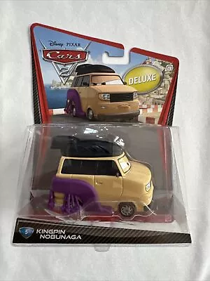 Disney Pixar Cars 2 KINGPIN NOBUNAGA #5 Deluxe Mattel Official Diecast 1:55 Rare • $30