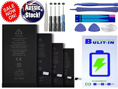 $12.93 • Buy NEW High Capacity OEM Battery Replacement For IPhone 5 5C 5S 6 6S 7 8 Plus +Tool