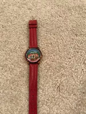 DISNEYLAND MICKEY MOUSE TOONTOWN TRAIN ANIMATED WATCH Limited Edition • $98.54