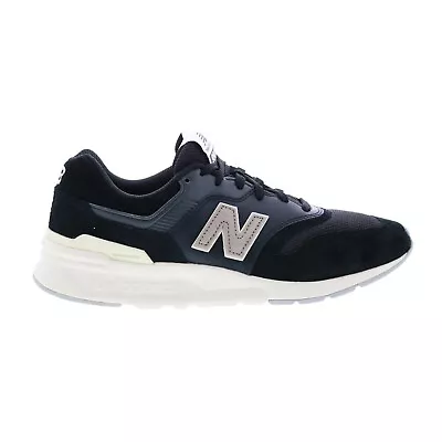 New Balance 997H CM997HPE Mens Black Suede Lace Up Lifestyle Sneakers Shoes 8 • $41.99