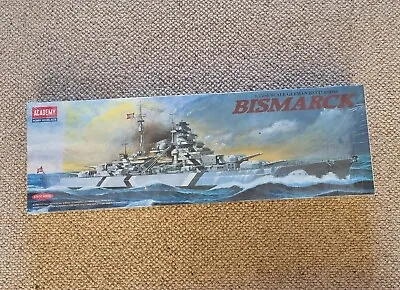 Academy Bismarck Ship 1:350 Scale Plastic Model Kit New Sealed • £50