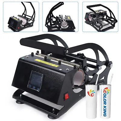 Mug Heat Press 20oz Cup Straight Tumbler Printer Transfer Sublimation Machine • $93.10